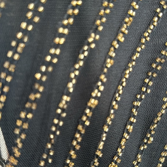 Pretty Guide Black and Gold Sequin tank dress XXL new year holiday formal - Picture 8 of 15